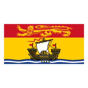 Drapeau du Nouveau-Brunswick en nylon ou polyester fabriqué au Québec – L’Étendard