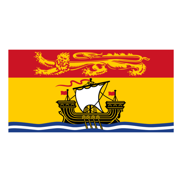Drapeau du Nouveau-Brunswick en nylon ou polyester fabriqué au Québec – L’Étendard