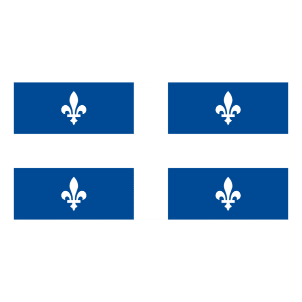 Drapeau du Québec en nylon ou polyester fabriqué au Québec – L’Étendard