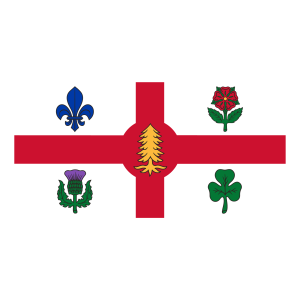 Drapeau de la Ville de Montréal en nylon ou polyester fabriqué au Québec – L’Étendard