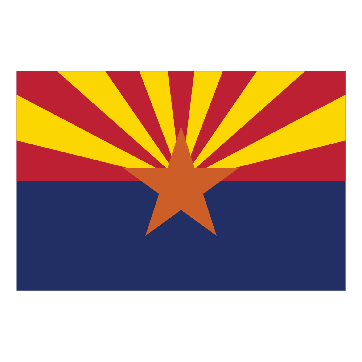 Arizona flag | L'Étendard