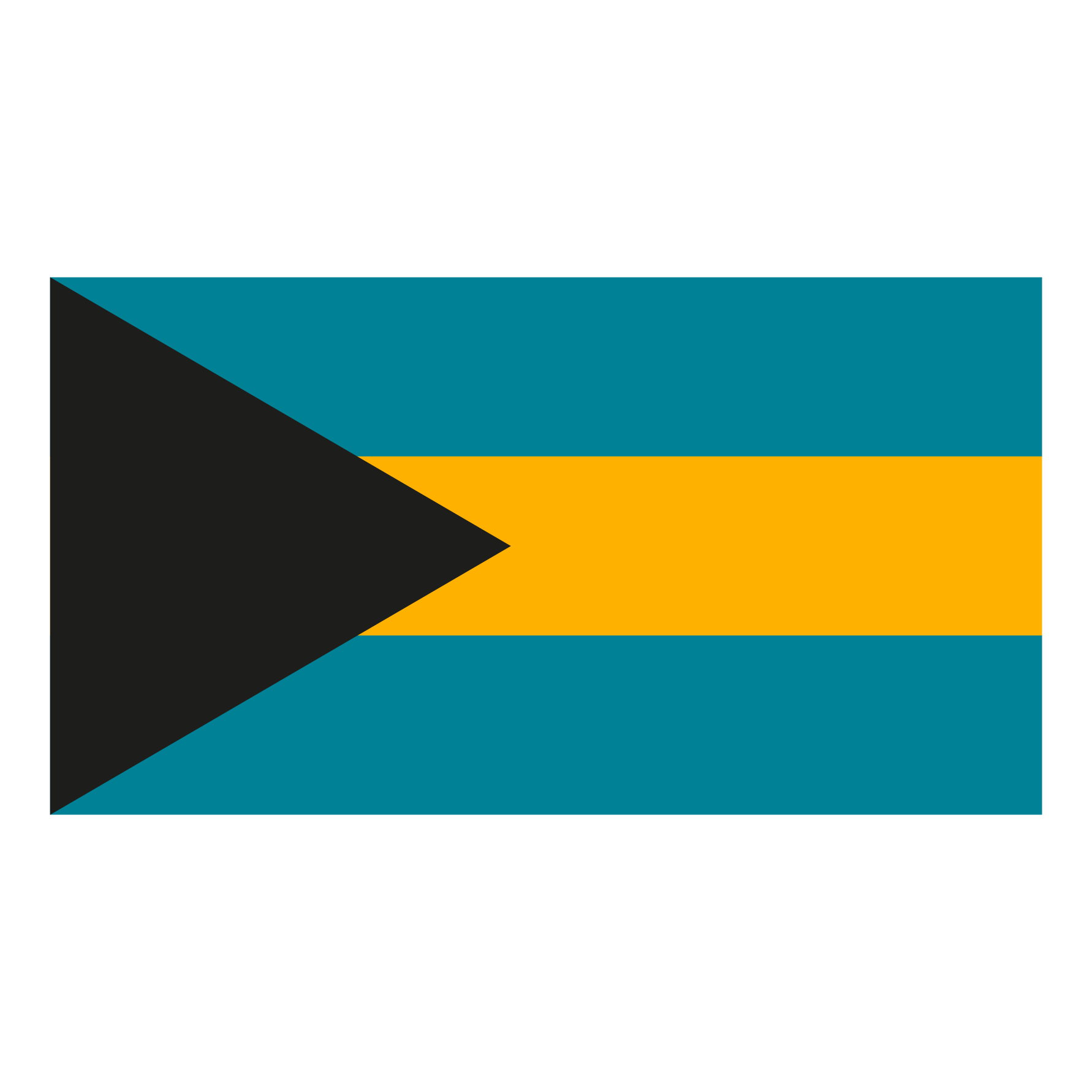 Bahamas Flag L tendard