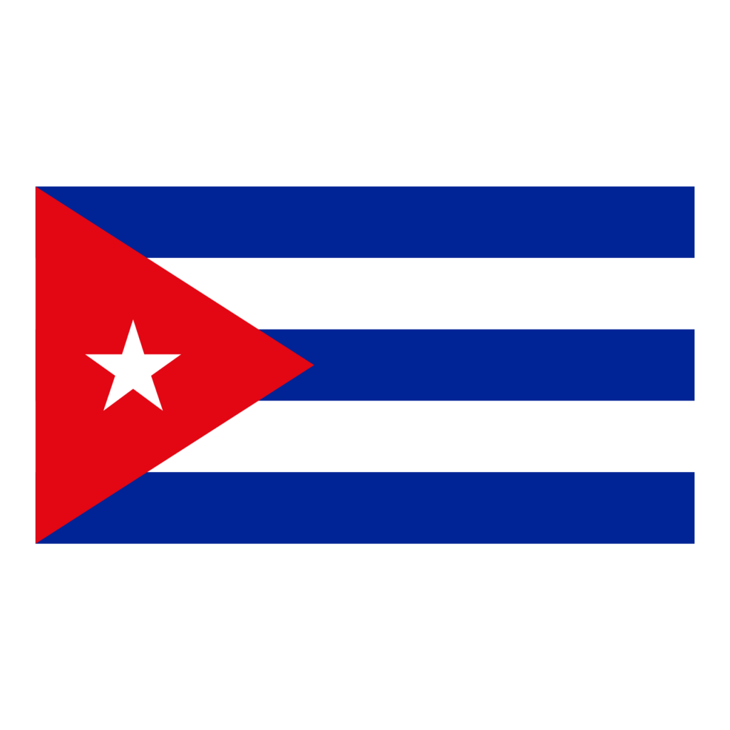 Drapeau de cuba l tendard