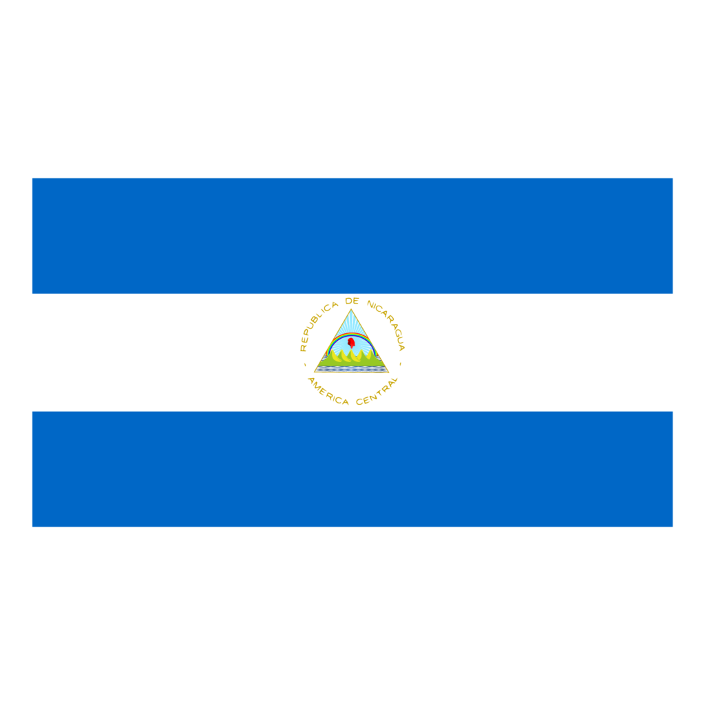 Drapeau du nicaragua l tendard