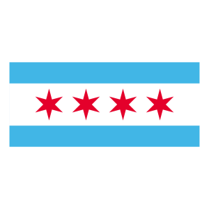 Drapeau de la ville de Chicago