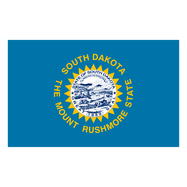 South Dakota flag