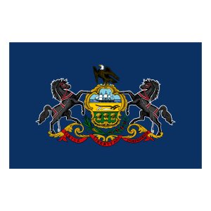 drapeau de la pennsylvanie