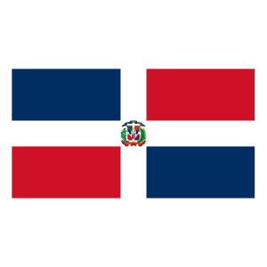 drapeau de la république dominicaine