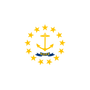 drapeau du rhode island