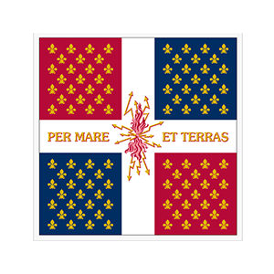 flag of the Compagnies franches de la marine